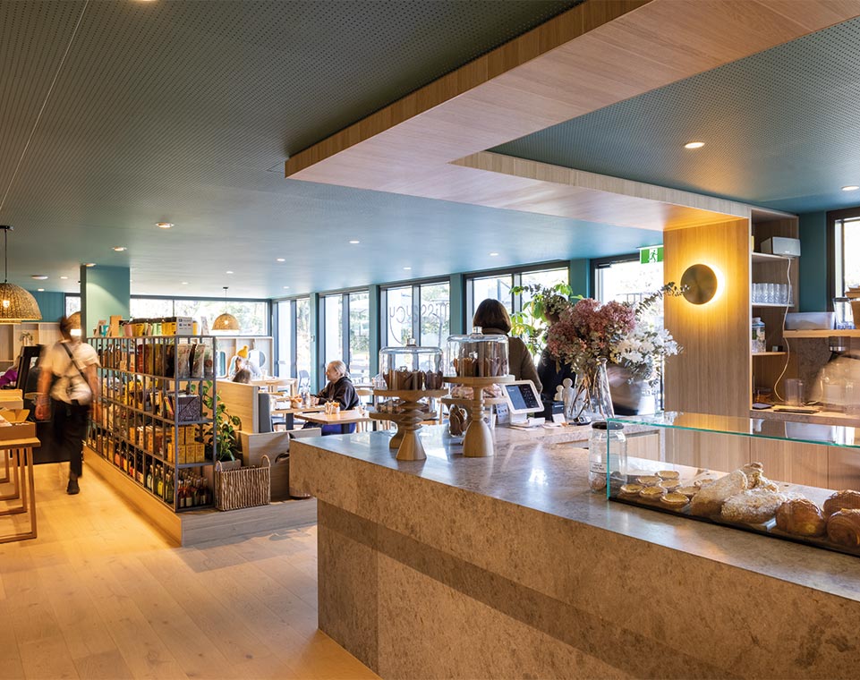 Pavilions Blackburn Lake - Miss Lucy cafe interior